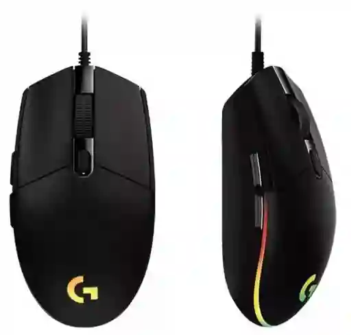 Mouse Gamer De Juego Logitech G Series Lightsync G203 Negro