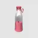 Termo Licuadora Recargable Rosada