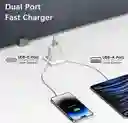 Cargador Dual Sunda Para Celular