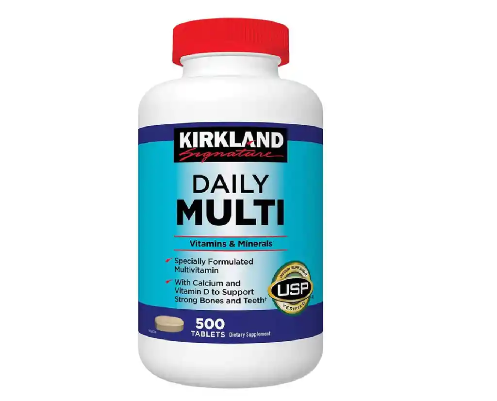 Kirkland Daily Multi Vitaminas 500 Tabletas