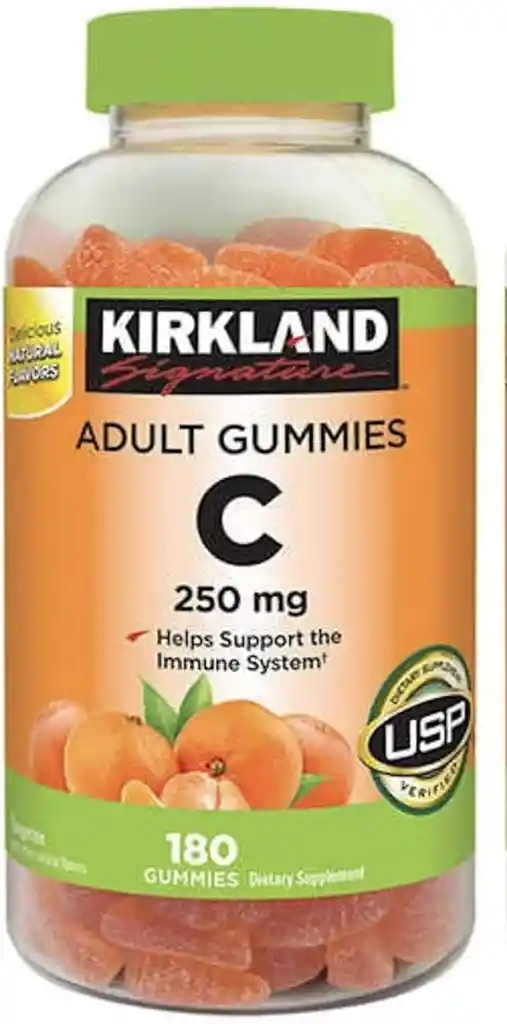 Kirkland Vitamina C 250 Mg 180 Gomas