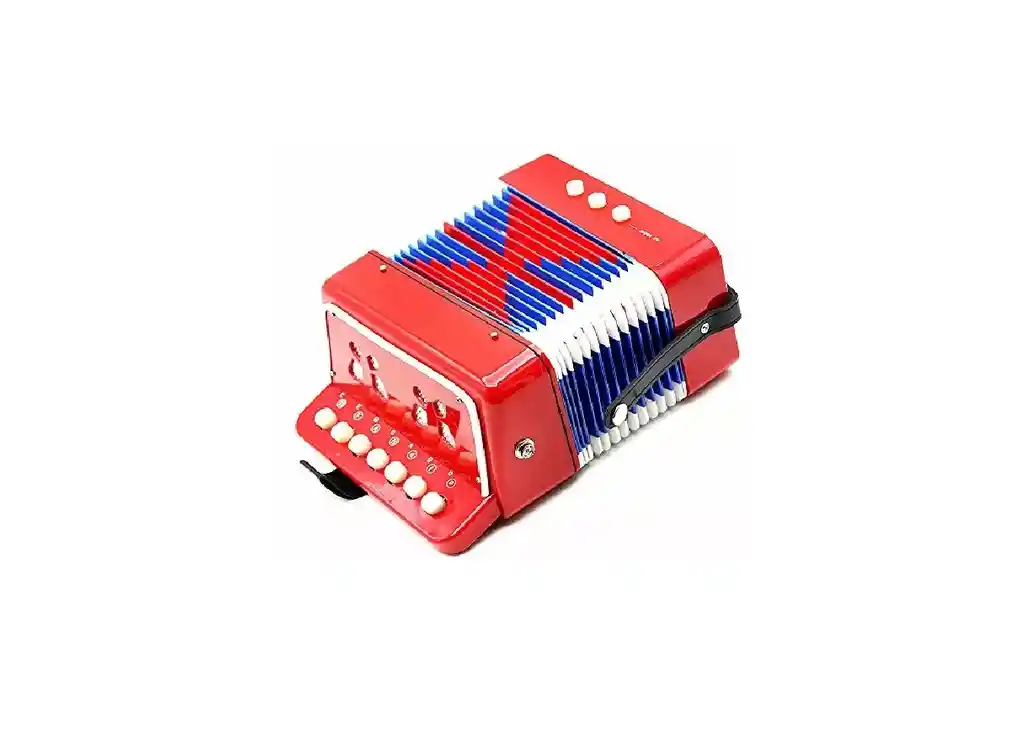 Acordeón Pequeño Para Niños Andoer Con 7 Botones 2 Bajos