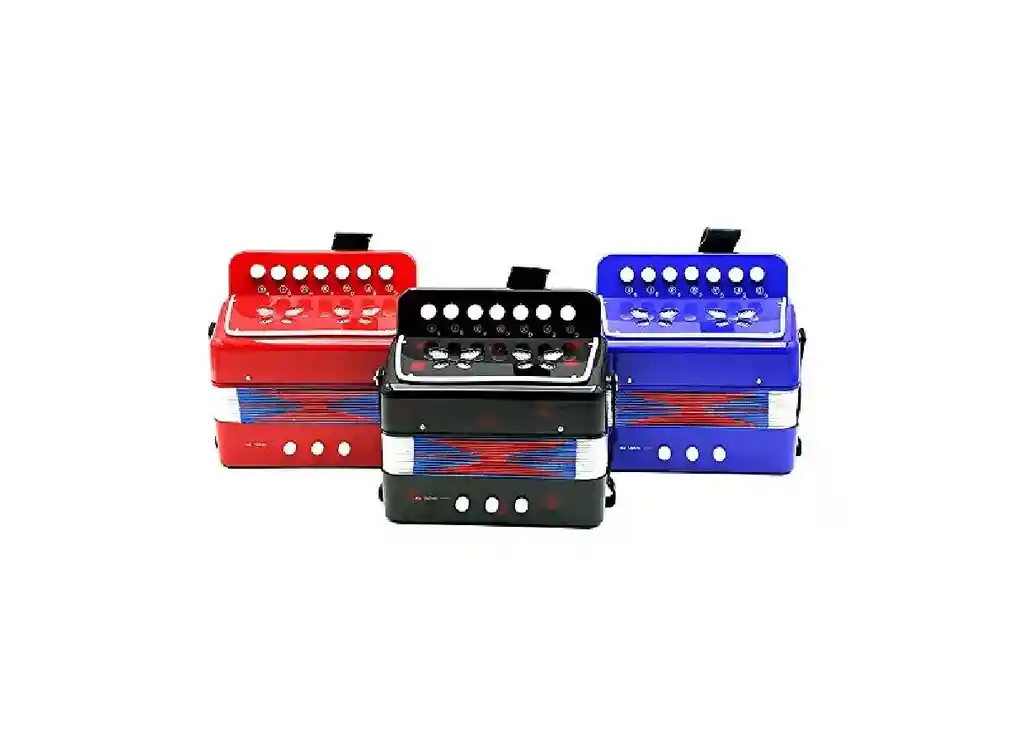 Acordeón Pequeño Para Niños Andoer Con 7 Botones 2 Bajos