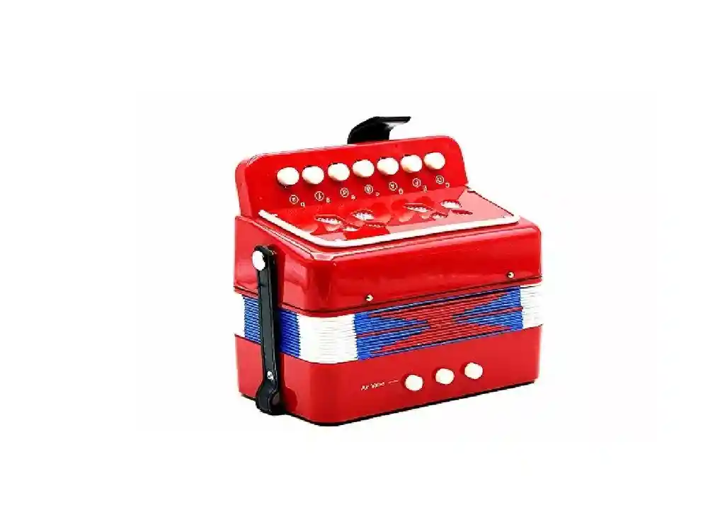 Acordeón Pequeño Para Niños Andoer Con 7 Botones 2 Bajos