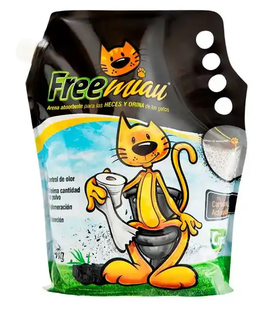 Freemiau - Arena Carbon Activado *4 Kl