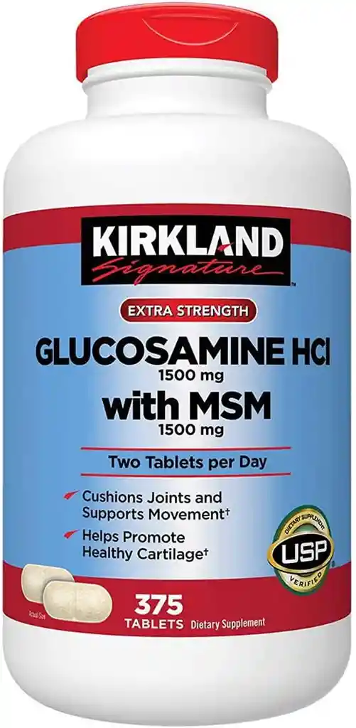 Glucosamina Kirkland + Msm 375 Tabletas