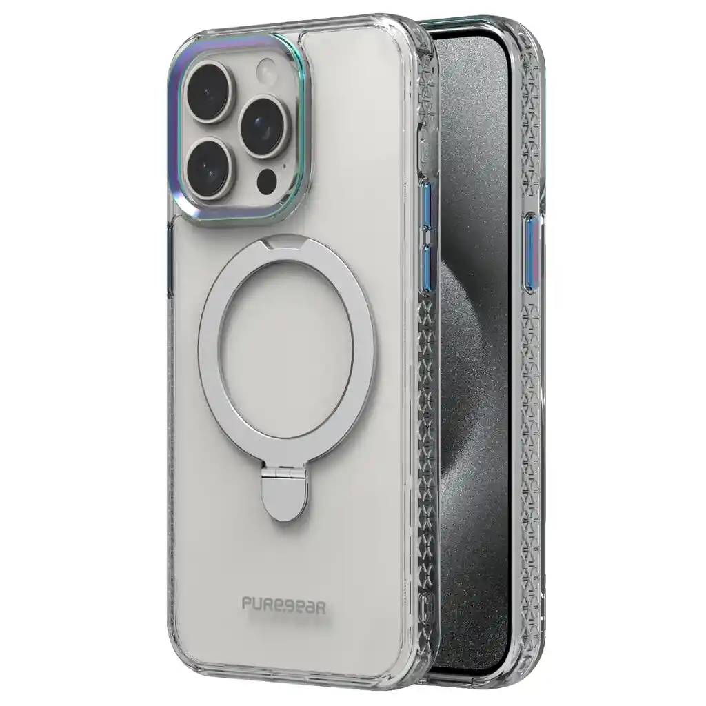 Protector Iphone 15 Pro Max Puregear Slim Shell Kik Magsafe Iridescent