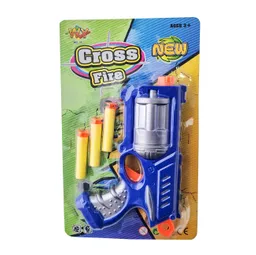 Pistola Lanza Dardos Nerf Multiples Juguete Niño 451806