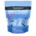 Neutrogena Toallitas Desmaquillantes Individuales Pack 20 Pz