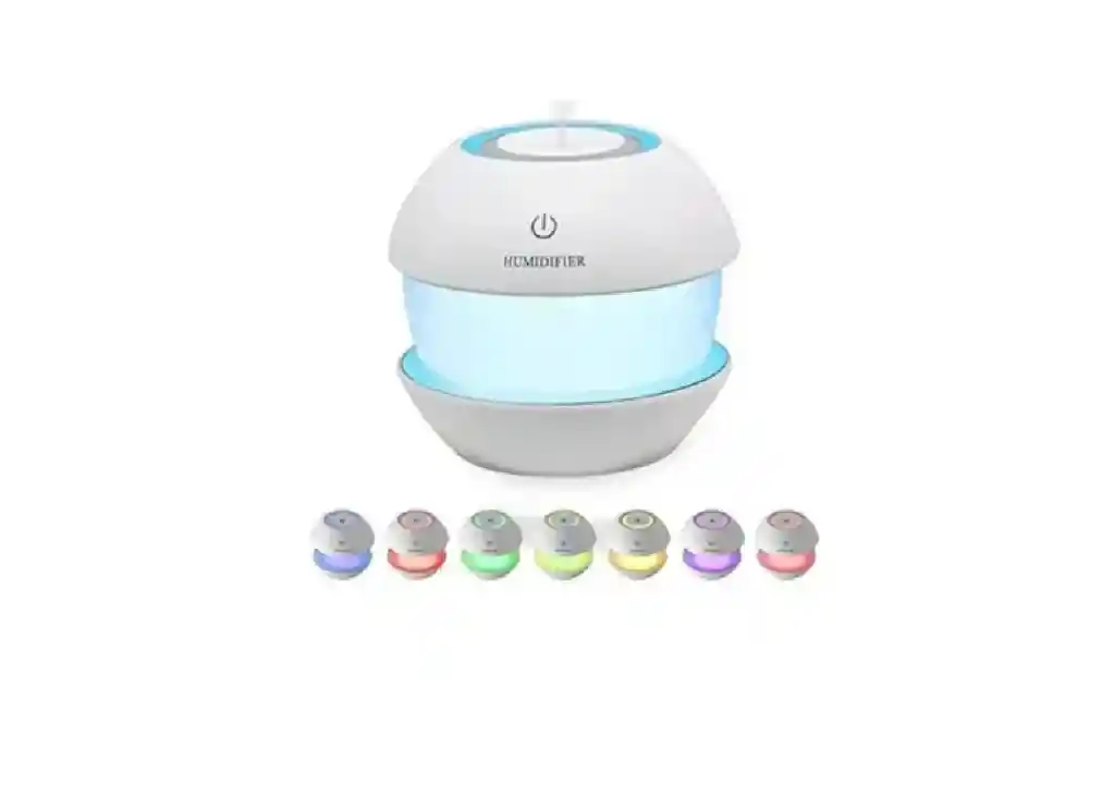 Humidificador O Difusor De Aromaterapia Con 8 Luces