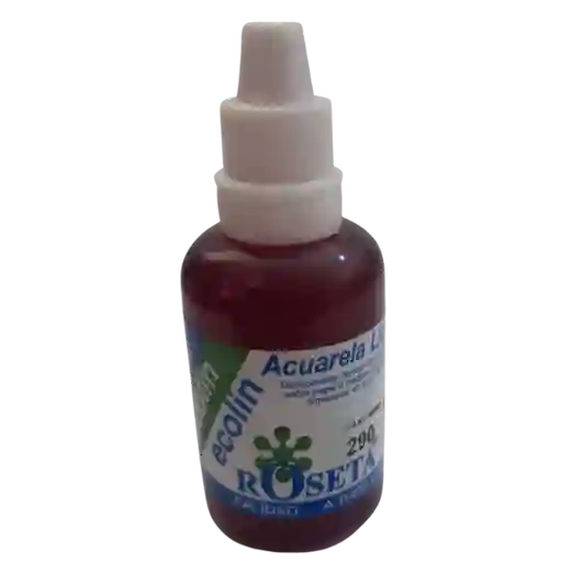 Ecolin Acuarela Liquida Roja