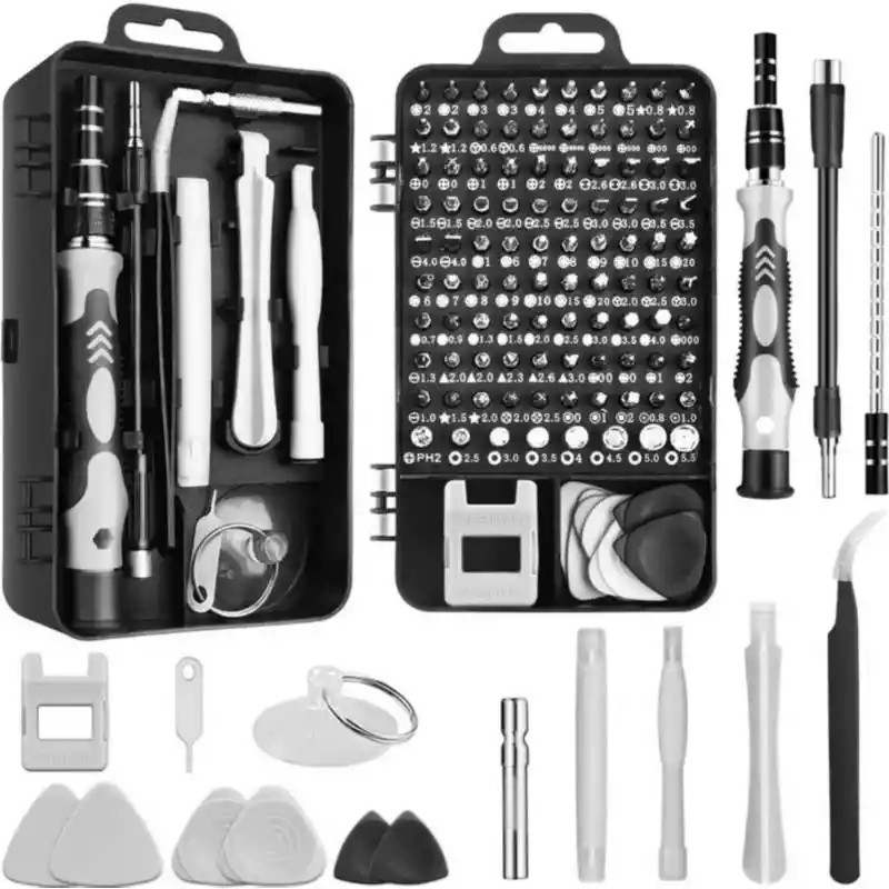 Destornilladores De Precision Set De 115 En 1 Kit Profesional Electronica / Destornillador De Desarme