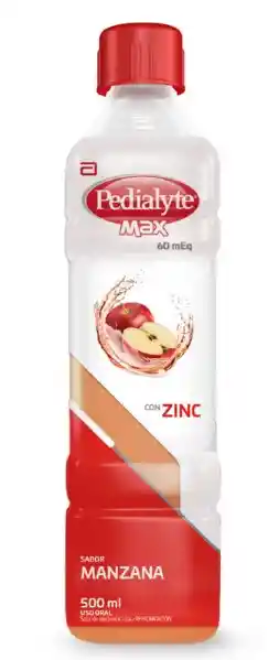 Suero Rehidratacion Pedialyte Max Manzana X 60 Ml