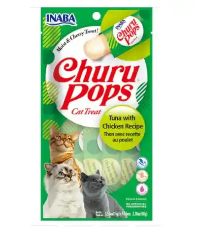 Churu Pops Snack Cremoso Para Gato