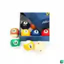 Juego De Pool Bolas De Billar Brillantes Finas Semi Profesional