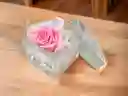 1 Rosa Inmortalizada Flor Artificial Larga Duracion Mayo Madres + Estuche