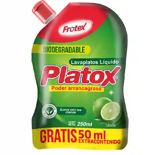 Lavaloza Liquido Platox Limón