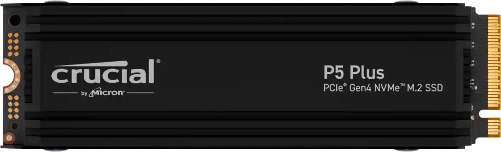Crucial P5 Plus Gen4 Nvme M.2 Ssd 1 Tb Con Disipador De Calor