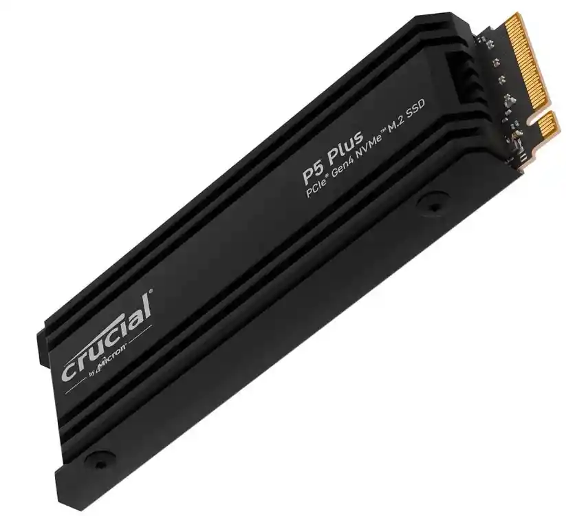 Crucial P5 Plus Gen4 Nvme M.2 Ssd 1 Tb Con Disipador De Calor