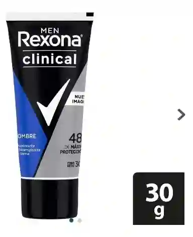 Desodorante Rexona Clinical Men Parctitubo 30g