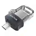 Memoria Usb Sandisk Ultra Dual M3.0 32gb 3.0 Negro