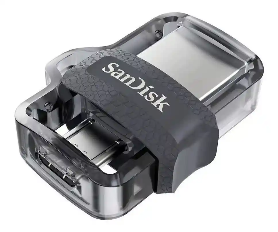 Memoria Usb Sandisk Ultra Dual M3.0 32gb 3.0 Negro