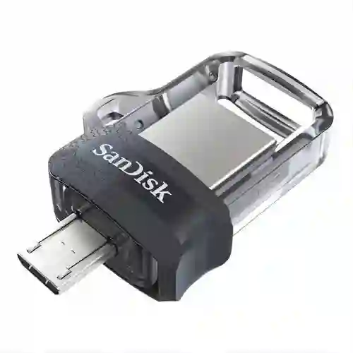 Memoria Usb Sandisk Ultra Dual M3.0 32gb 3.0 Negro