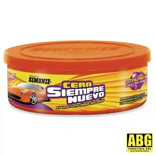 Cera Siempre Nuevo Para Automóvil Simoniz X200gr