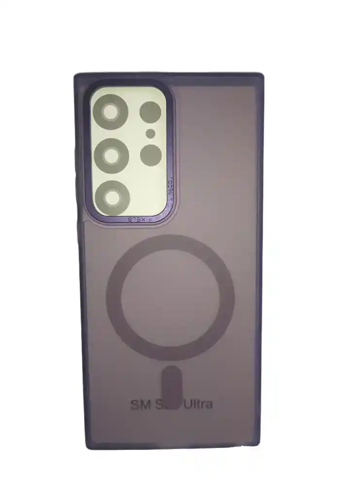 Estuche Para Samsung S23 Ultra Magnético Magsafe Focus Morado