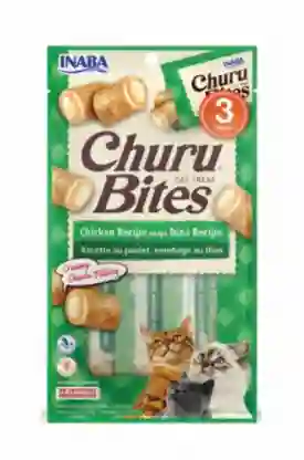 Pack X 3 Inaba Churu Bites Gato Pollo Y Atun X 30 Gr