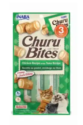 Pack X 3 Inaba Churu Bites Gato Pollo Y Atun X 30 Gr