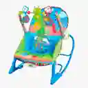 Silla Para Bebe Mecedora Vibradora Musical 3 En 1 Mosquitero Rana