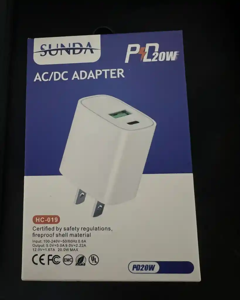 Cargador Dual Sunda Para Celular