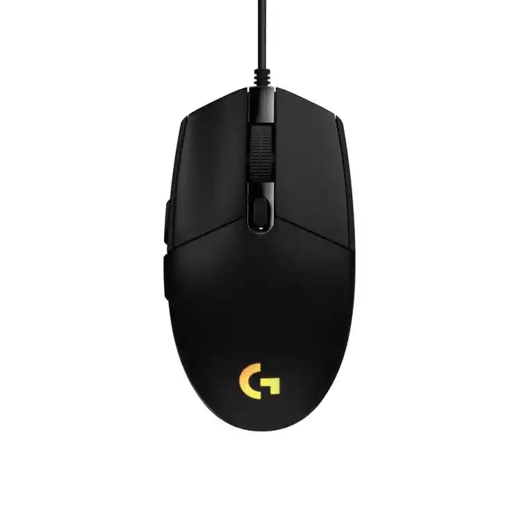 Mouse Logitech G Alámbrico Gaming Lightsync G203 Negro