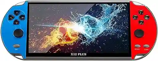 X12 Plus - Consola De Juegos Portátil, Pantalla Hd De 7 Pulgadas, Consola De Videojuegos Retro