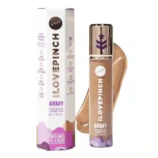 Ilovepinch Corrector Líquido Army Soldier N9 12 G