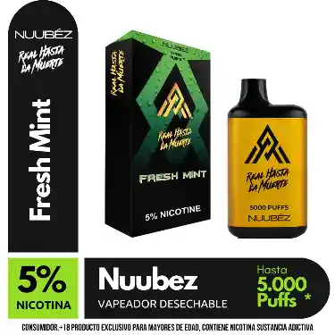 Vapeador Nuubez Fresh Mint 5000 Pf