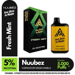 Vapeador Nuubez Fresh Mint 5000 Pf