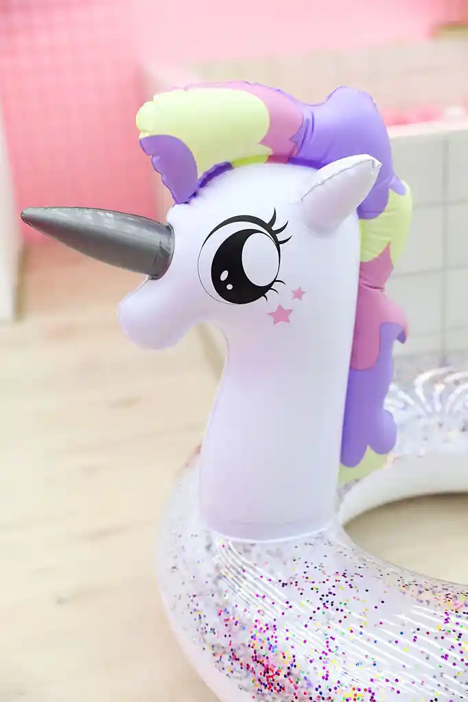 Flotador Unicornio Dona Mediano Niños