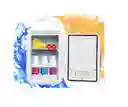 Mini Nevera Calefacción Moderna Refrigerador Compacto Tienda Refrigeración De Alimentos Para Bebidas Cuidado De La Piel