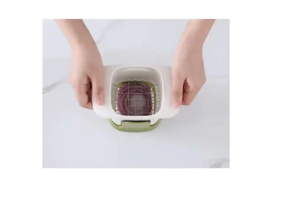 Picadora De Verduras 2 En 1, Corte En Dados Y Corte, Nuevo Cortador De Verduras A Presión