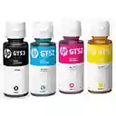 Tinta Hp Gt53 Para Uso En Impresoras Ink Tank 480 Kit X 4 Unidades