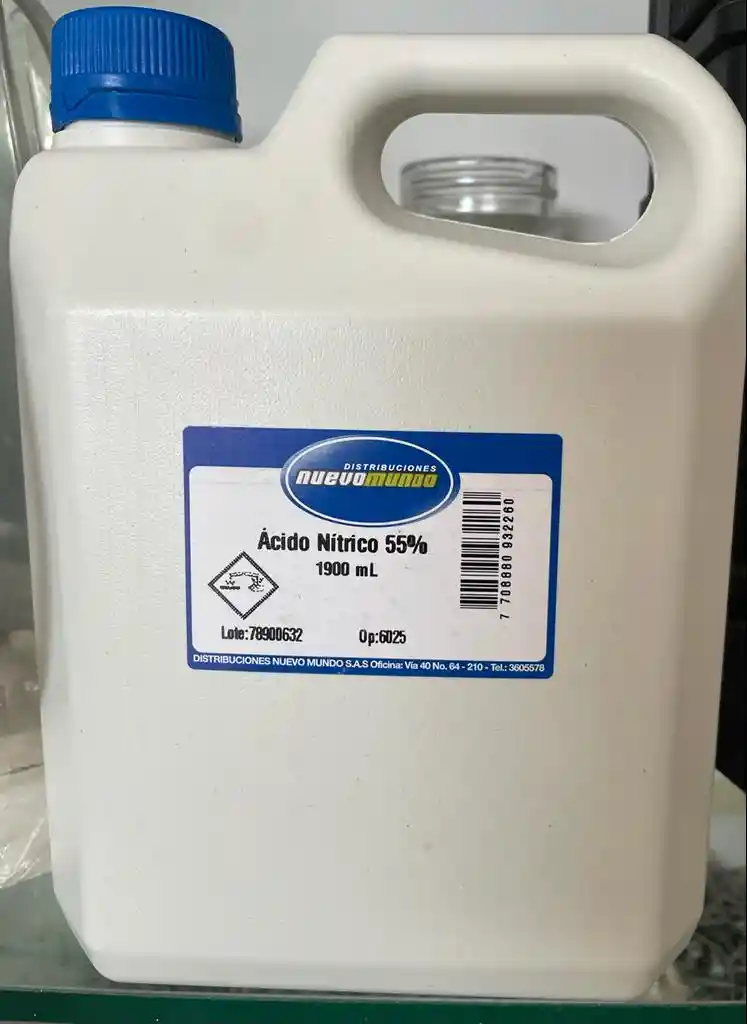 Acido Nitrico X 1900ml Al 55%