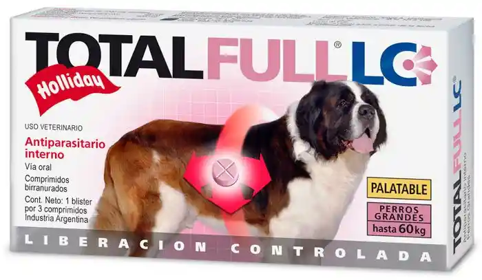 Total F Perros Grandes Hasta 60 Kg Desparasitante Para Perro Total F