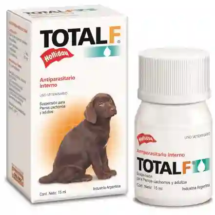 Total F Perro Suspension Desparasitante 15 Ml Total F Perros