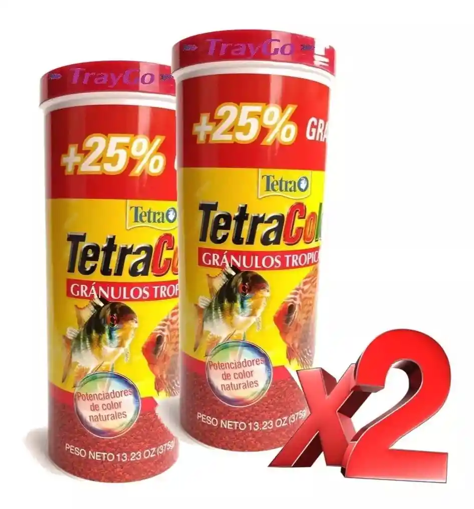 Tetracolor Comida Peces 375g X2