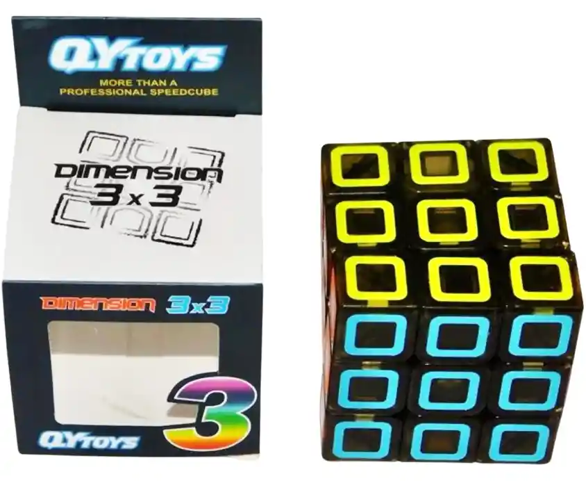 Cubo Rubik Mágico Cube 3x3 Fluorescente Juego Didáctico