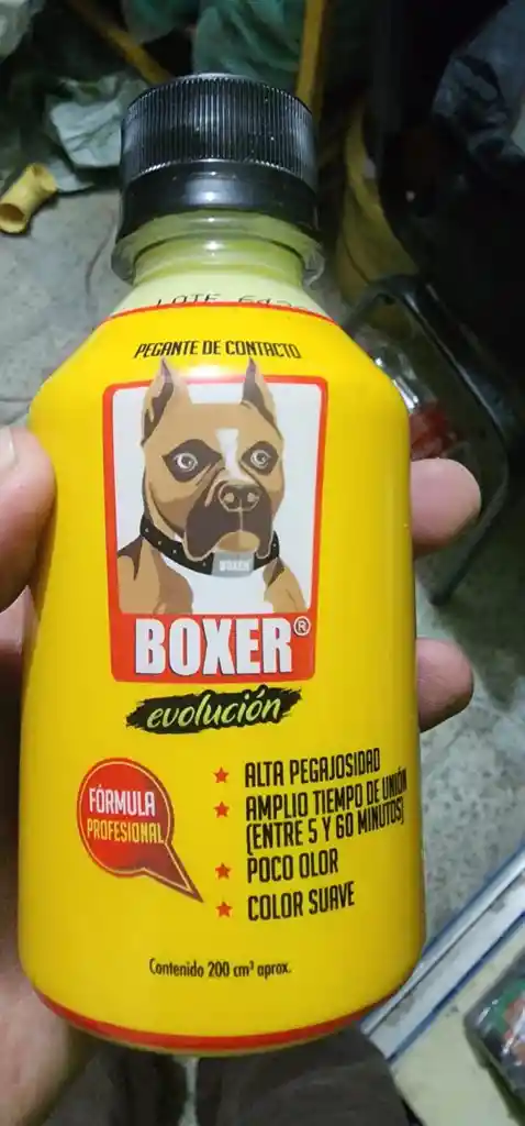 Pegante Amarillo Boxer Por 200 Cc