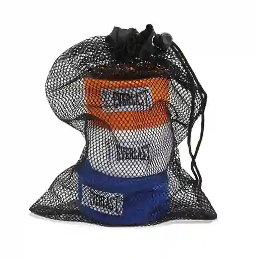 Bolso Malla Para Lavar Vendas Boxeo Mma (vendas No Inluidas) - Negro