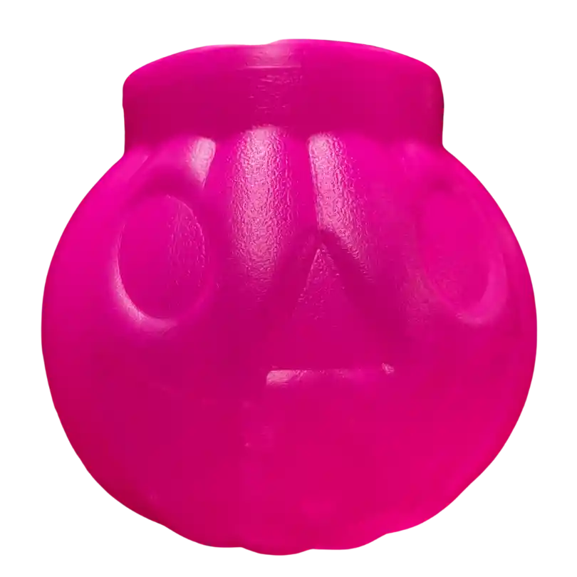 Calabaza Plastica Fucsia Mediana Decoracion Halloween